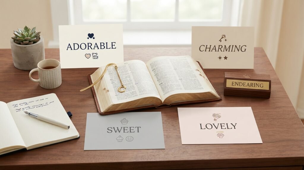 Another way to say cute with common English alternatives