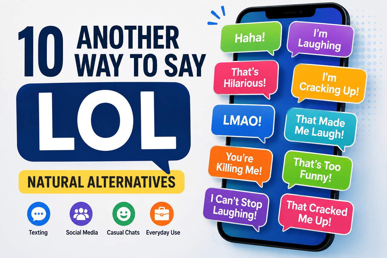 another way to say lol