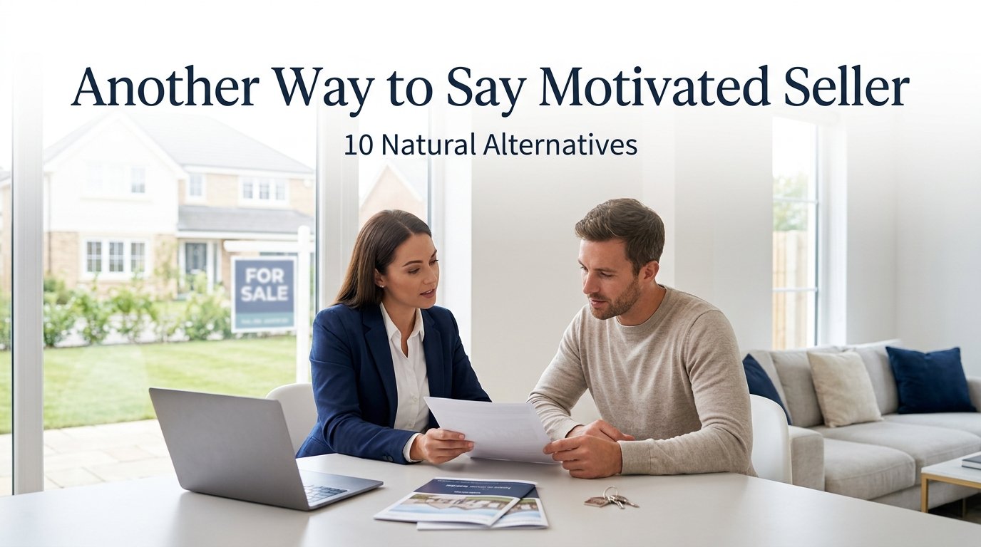 another way to say motivated seller