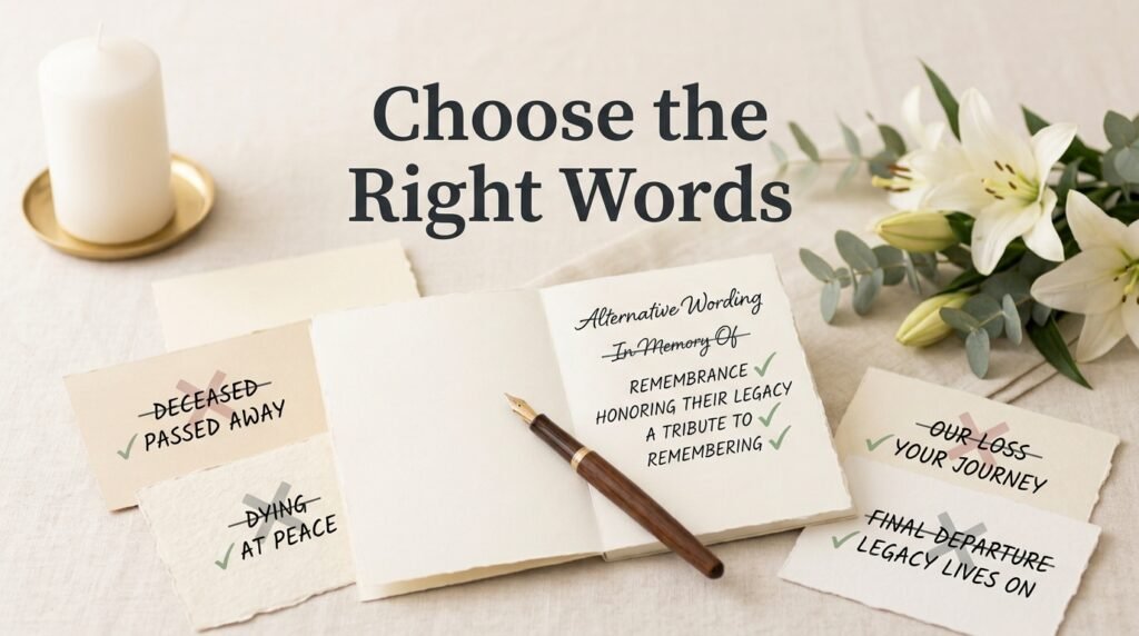 Common mistakes when choosing remembrance phrases