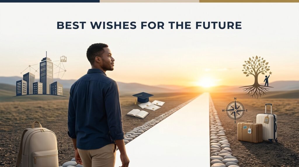 Meaning of best wishes for the future