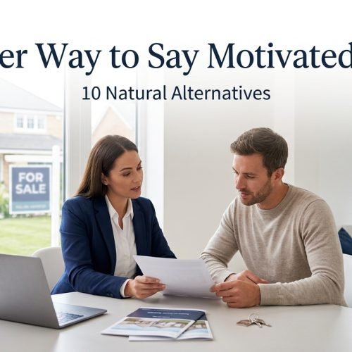 another way to say motivated seller